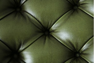 中古　超美品!!　スペイン製　バロッサバレンティ(VARO,S.A. VALENTI)　本革(レザー)　クラシカルな空間演出に活躍するオットマン　定価約16万2千円相当　(R-084942)