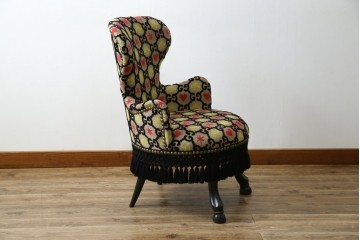 中古　美品　GUCCI(グッチ)　デコール　ゴージャスなデザインのアームチェア　定価約100万円相当　(R-084943)