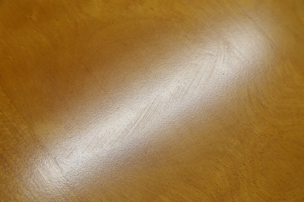 中古　美品　横浜クラシック家具　ダニエル(daniel)　上品な木肌が美しい重厚な両袖デスク　(R-084947)