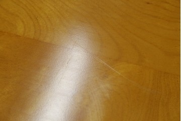 中古　美品　横浜クラシック家具　ダニエル(daniel)　上品な木肌が美しい重厚な両袖デスク　(R-084947)