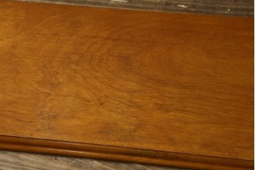 中古　美品　横浜クラシック家具　ダニエル(daniel)　上品な木肌が美しい重厚な両袖デスク　(R-084947)