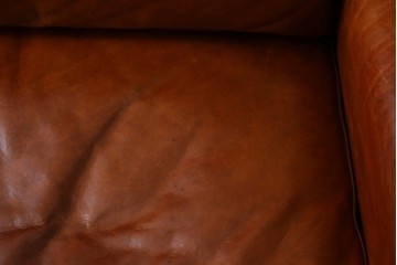 中古　ACME Furniture(アクメファニチャー)　FRESNO(フレスノ)　本革の味わい深い風合いが魅力の二人掛けソファ　定価約33万円　(R-084948)