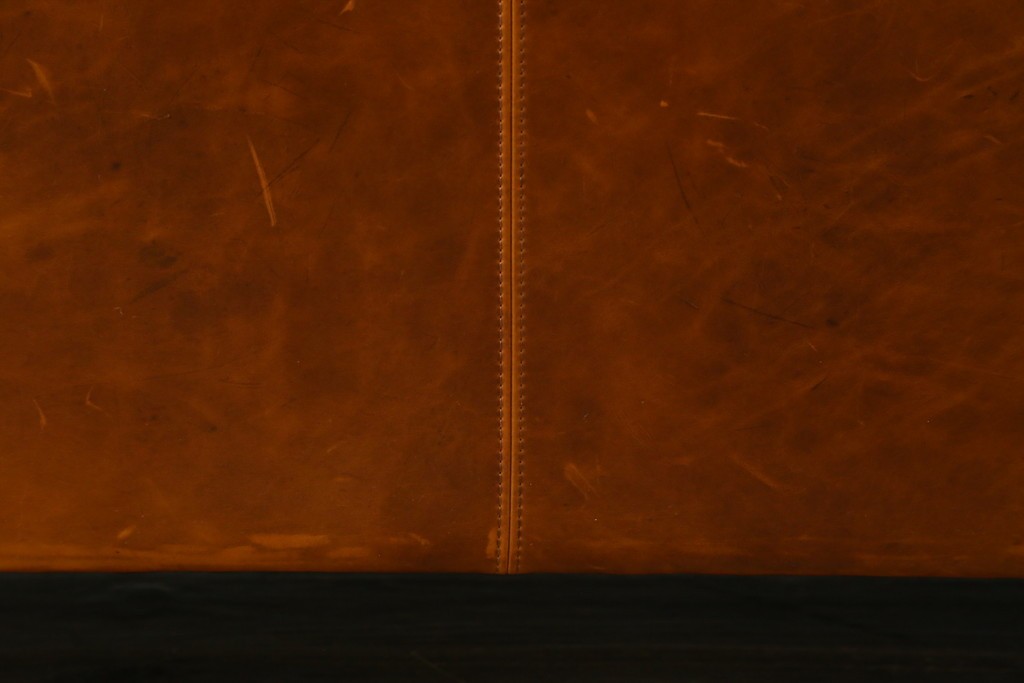 中古　ACME Furniture(アクメファニチャー)　FRESNO(フレスノ)　本革の味わい深い風合いが魅力の二人掛けソファ　定価約33万円　(R-084948)