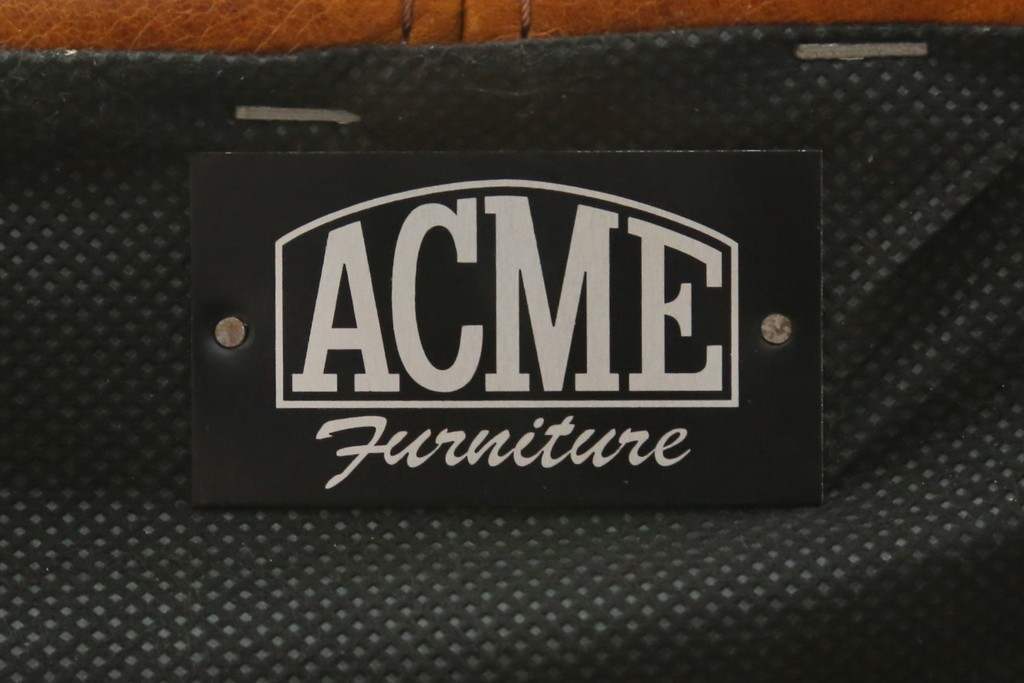 中古　ACME Furniture(アクメファニチャー)　FRESNO(フレスノ)　本革の味わい深い風合いが魅力の二人掛けソファ　定価約33万円　(R-084948)