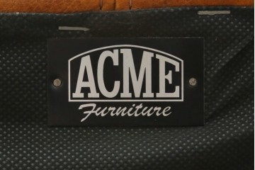 中古　ACME Furniture(アクメファニチャー)　FRESNO(フレスノ)　本革の味わい深い風合いが魅力の二人掛けソファ　定価約33万円　(R-084948)
