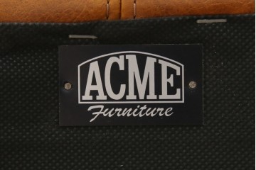 中古　ACME Furniture(アクメファニチャー)　FRESNO(フレスノ)　本革の味わい深い風合いが魅力の二人掛けソファ　定価約33万円相当　(R-084948)