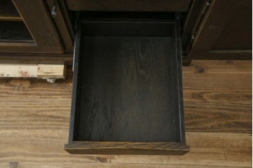 中古　美品　飛騨産業　キツツキ　PROVINCIAL(プロヴィンシャル・プロビンシャル)　センター収納でAV機器の設置に便利なテレビボード　定価約55万円相当　(R-084952)