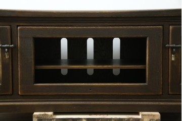 中古　美品　飛騨産業　キツツキ　PROVINCIAL(プロヴィンシャル・プロビンシャル)　センター収納でAV機器の設置に便利なテレビボード　定価約55万円相当　(R-084952)