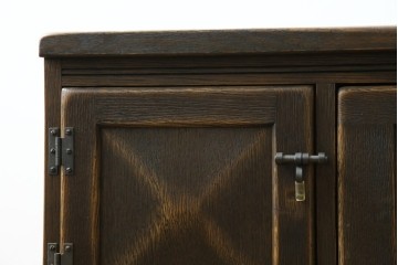 中古　美品　飛騨産業　キツツキ　PROVINCIAL(プロヴィンシャル・プロビンシャル)　センター収納でAV機器の設置に便利なテレビボード　定価約55万円相当　(R-084952)