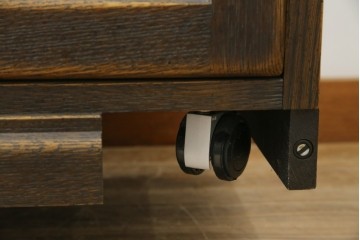 中古　美品　飛騨産業　キツツキ　PROVINCIAL(プロヴィンシャル・プロビンシャル)　センター収納でAV機器の設置に便利なテレビボード　定価約55万円相当　(R-084952)