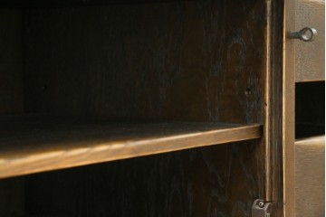 中古　美品　飛騨産業　キツツキ　PROVINCIAL(プロヴィンシャル・プロビンシャル)　センター収納でAV機器の設置に便利なテレビボード　定価約55万円相当　(R-084952)