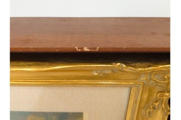 真作　1959年宮本三郎作　M6号　「えび」　外箱付き　(R-084957)