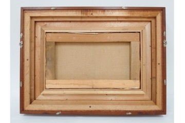 真作　1959年宮本三郎作　M6号　「えび」　外箱付き　(R-084957)