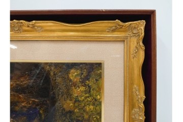 真作　1959年宮本三郎作　M6号　「えび」　外箱付き　(R-084957)