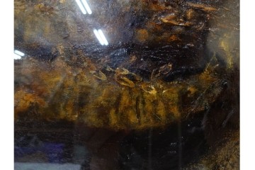 真作　1959年宮本三郎作　M6号　「えび」　外箱付き　(R-084957)