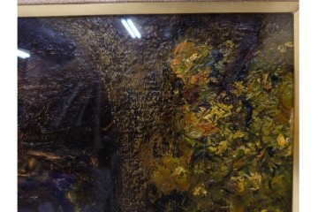 真作　1959年宮本三郎作　M6号　「えび」　外箱付き　(R-084957)