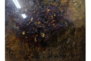 真作　1959年宮本三郎作　M6号　「えび」　外箱付き　(R-084957)