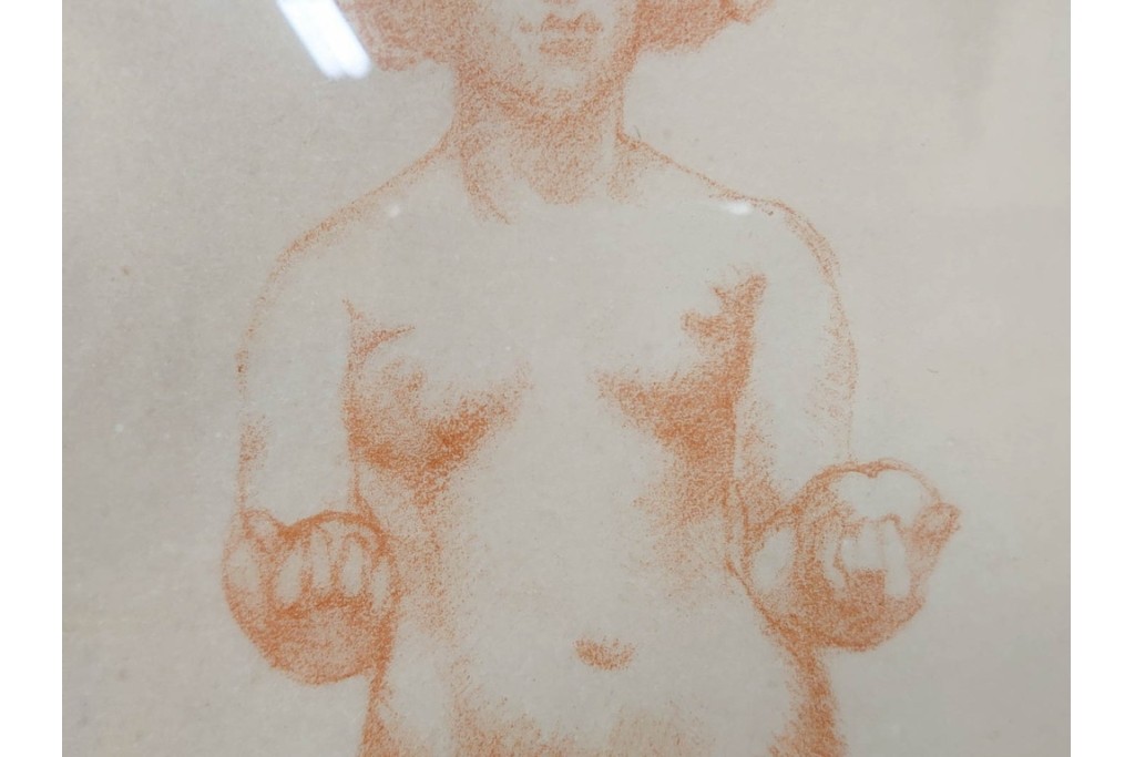 真作　サイン入り　アリスティド・マイヨール　9/35　裸婦のリトグラフ　外箱付き　(R-084960)