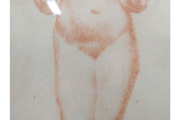 真作　サイン入り　アリスティド・マイヨール　9/35　裸婦のリトグラフ　外箱付き　(R-084960)