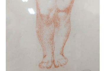 真作　サイン入り　アリスティド・マイヨール　9/35　裸婦のリトグラフ　外箱付き　(R-084960)