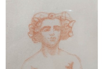 真作　サイン入り　アリスティド・マイヨール　9/35　裸婦のリトグラフ　外箱付き　(R-084960)