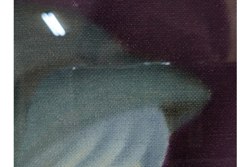 真作　サイン入り　東郷青児の内弟子 久下塚青蘭(東郷青蘭)　SMサイズ　女性像の油彩絵画　(R-084961)