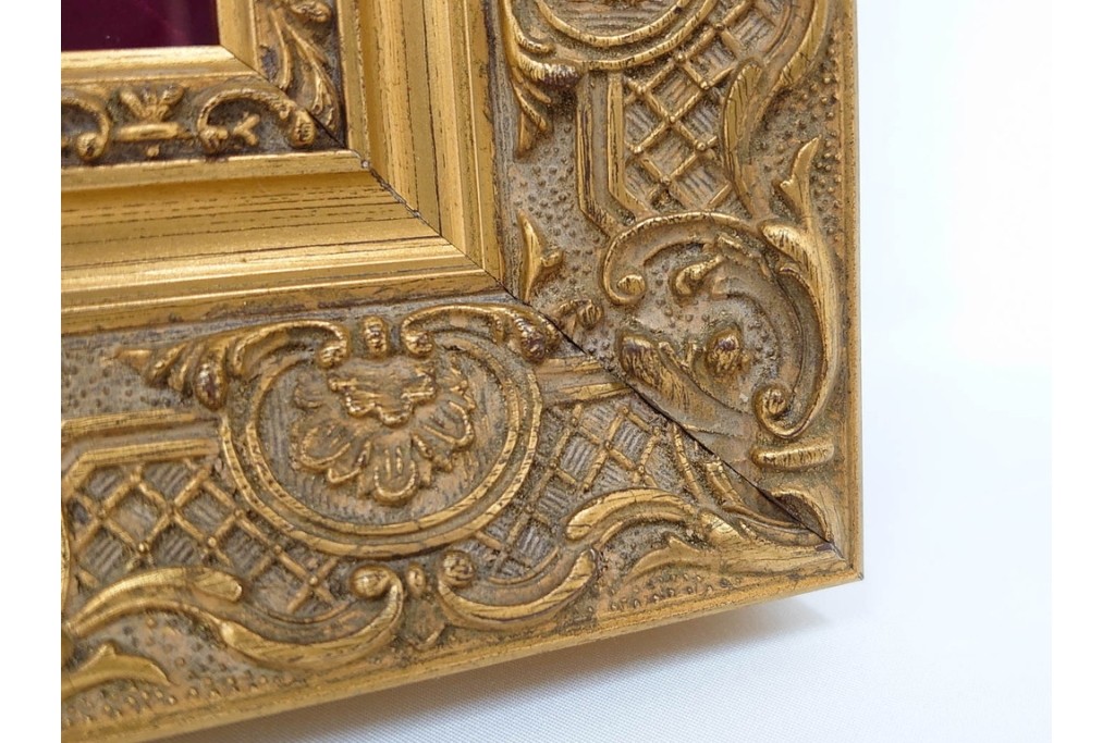 真作　サイン入り　東郷青児の内弟子 久下塚青蘭(東郷青蘭)　SMサイズ　女性像の油彩絵画　(R-084961)