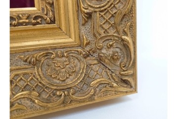 真作　サイン入り　東郷青児の内弟子 久下塚青蘭(東郷青蘭)　SMサイズ　女性像の油彩絵画　(R-084961)