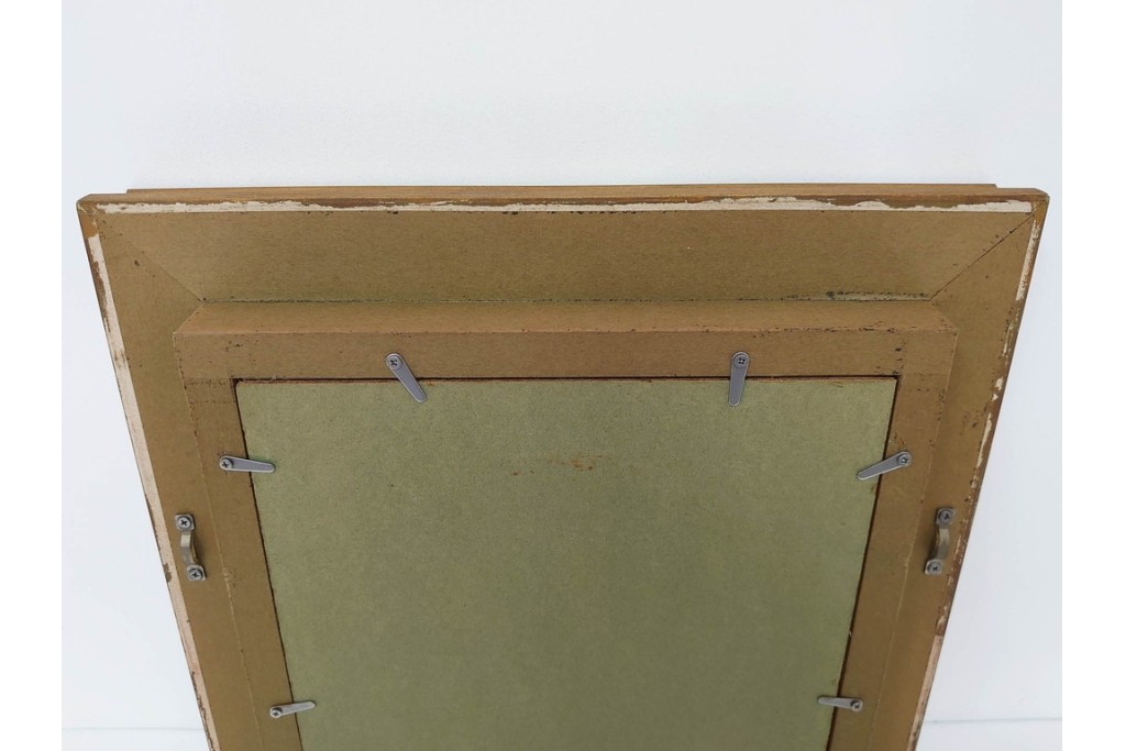 真作　サイン入り　東郷青児の内弟子 久下塚青蘭(東郷青蘭)　SMサイズ　女性像の油彩絵画　(R-084961)