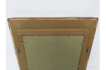 真作　サイン入り　東郷青児の内弟子 久下塚青蘭(東郷青蘭)　SMサイズ　女性像の油彩絵画　(R-084961)