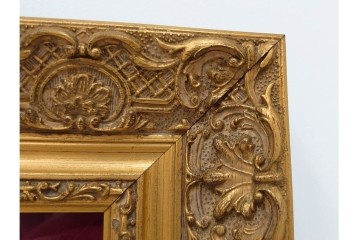 真作　サイン入り　東郷青児の内弟子 久下塚青蘭(東郷青蘭)　SMサイズ　女性像の油彩絵画　(R-084961)