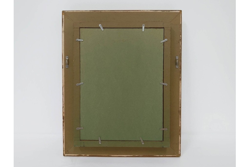 真作　サイン入り　東郷青児の内弟子 久下塚青蘭(東郷青蘭)　SMサイズ　女性像の油彩絵画　(R-084961)