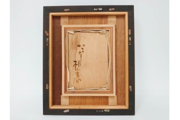 真作　杉山吉伸　SMサイズ　「ポピー」　油彩絵画　(R-084962)