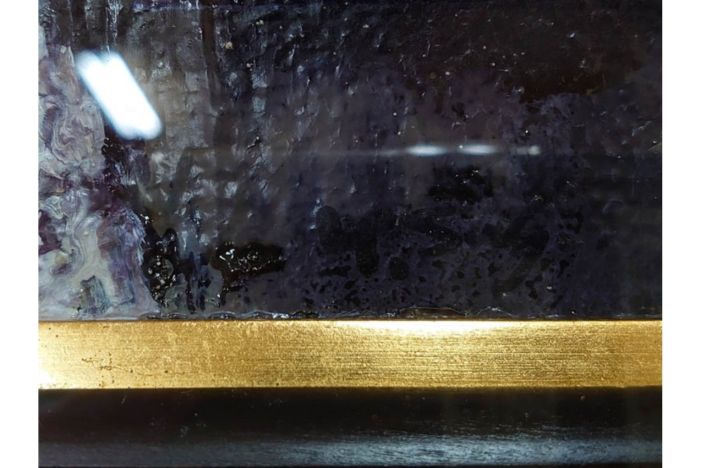 真作　杉山吉伸　SMサイズ　「ポピー」　油彩絵画　(R-084962)