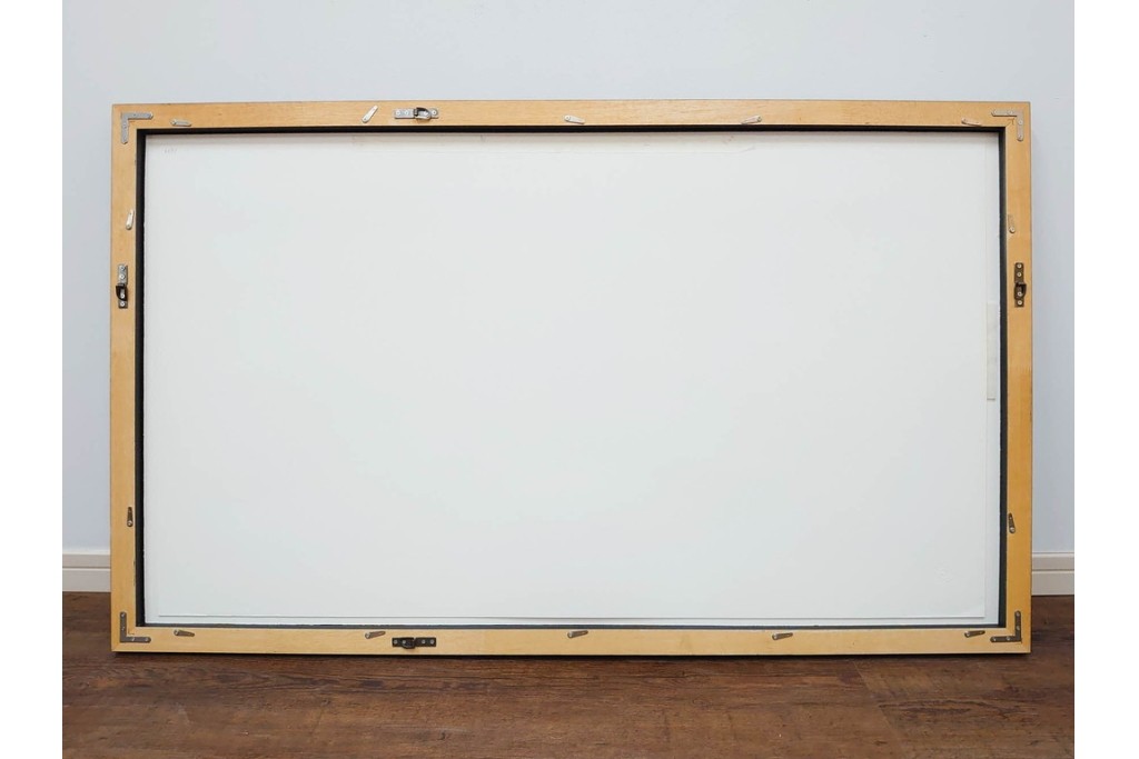 真作　サイン入り　中島千波　172/200　「醍醐の桜」　幻想的な情景が広がるジクレー版画　作品証明書付き　(R-084965)