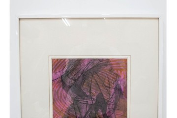 真作　サイン入り　1956年スタンリー・ウィリアム・ヘイター(Stanley William Hayter)作　42/50　「Icarus(イカロス)」　力強い線が印象的な銅版画　外箱付き　(R-084967)