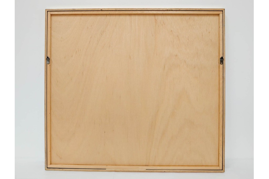 真作　1958年作　サイン入り　スタンリー・ウィリアム・ヘイター(Stanley William Hayter)　「Meduse(メデュース)」　重なり合う線描と色彩表現が印象的な銅版画　外箱付き　(R-084969)