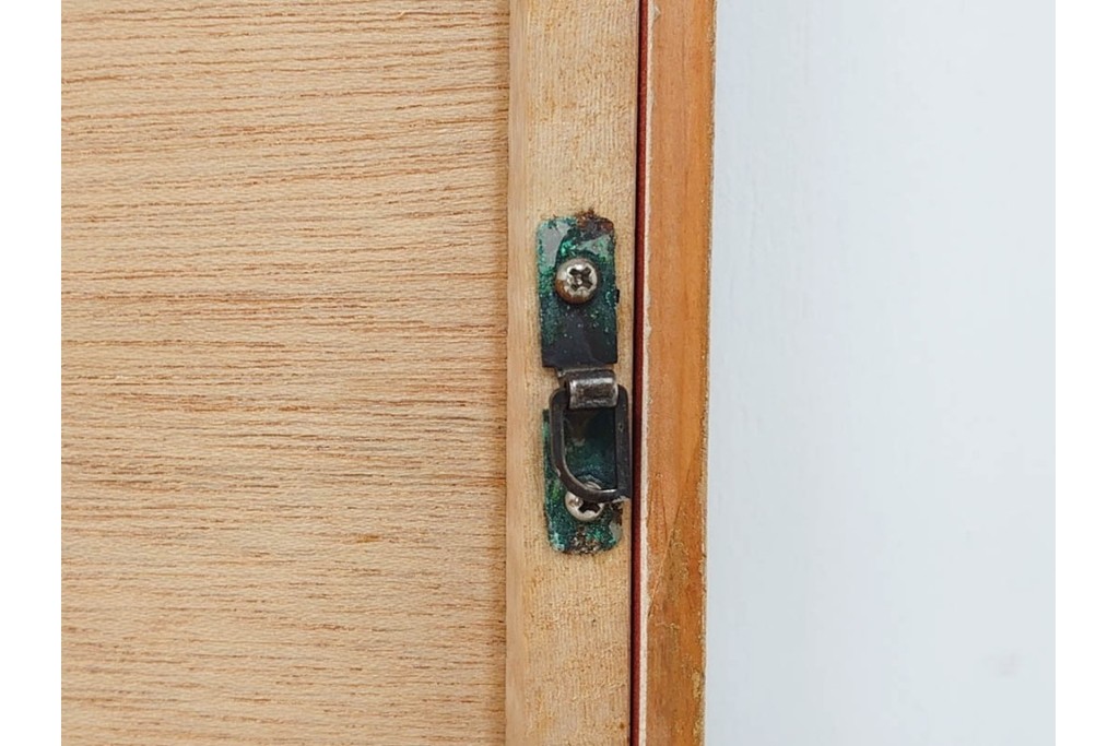 真作　サイン入り　1963年作　スタンリー・ウィリアム・ヘイター(Stanley William Hayter)　18/50　「Red Flow(レッド・フロー)」赤を基調とした色彩と流動的な線表現が印象的な銅版画　外箱付き　(R-084970)