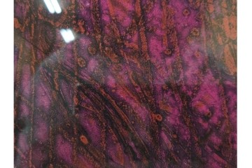 真作　サイン入り　1963年作　スタンリー・ウィリアム・ヘイター(Stanley William Hayter)　18/50　「Red Flow(レッド・フロー)」赤を基調とした色彩と流動的な線表現が印象的な銅版画　外箱付き　(R-084970)