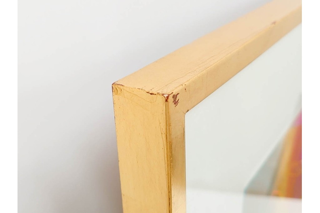 真作　サイン入り　1985年作　スタンリー・ウィリアム・ヘイター(Stanley William Hayter)　7/50　「Sagittarius(サジタリウス)」　鮮やかな色面と躍動的な線描が印象的な銅版画　外箱付き　(R-084971)