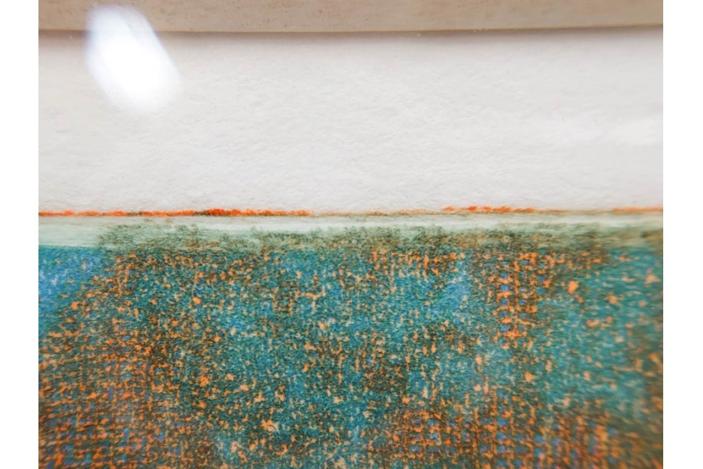 真作　サイン入り　1985年作　スタンリー・ウィリアム・ヘイター(Stanley William Hayter)　7/50　「Sagittarius(サジタリウス)」　鮮やかな色面と躍動的な線描が印象的な銅版画　外箱付き　(R-084971)