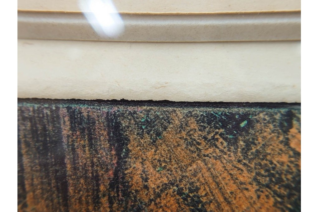 真作　サイン入り　1962年作　スタンリー・ウィリアム・ヘイター(Stanley William Hayter)　44/50　「Tropic Stream(トロピック・ストリーム)」　緑と褐色の色面に流動的な線描が重なり合う銅版画　外箱付き　(R-084972)　