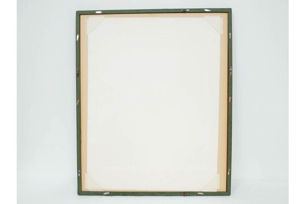 真作　サイン入り　1976年作　スタンリー・ウィリアム・ヘイター(Stanley William Hayter)　66/75　「Chinese Circus(チャイニーズ・サーカス)」　色彩と奔放な線が響き合う銅版画　外箱付き　(R-084973)　