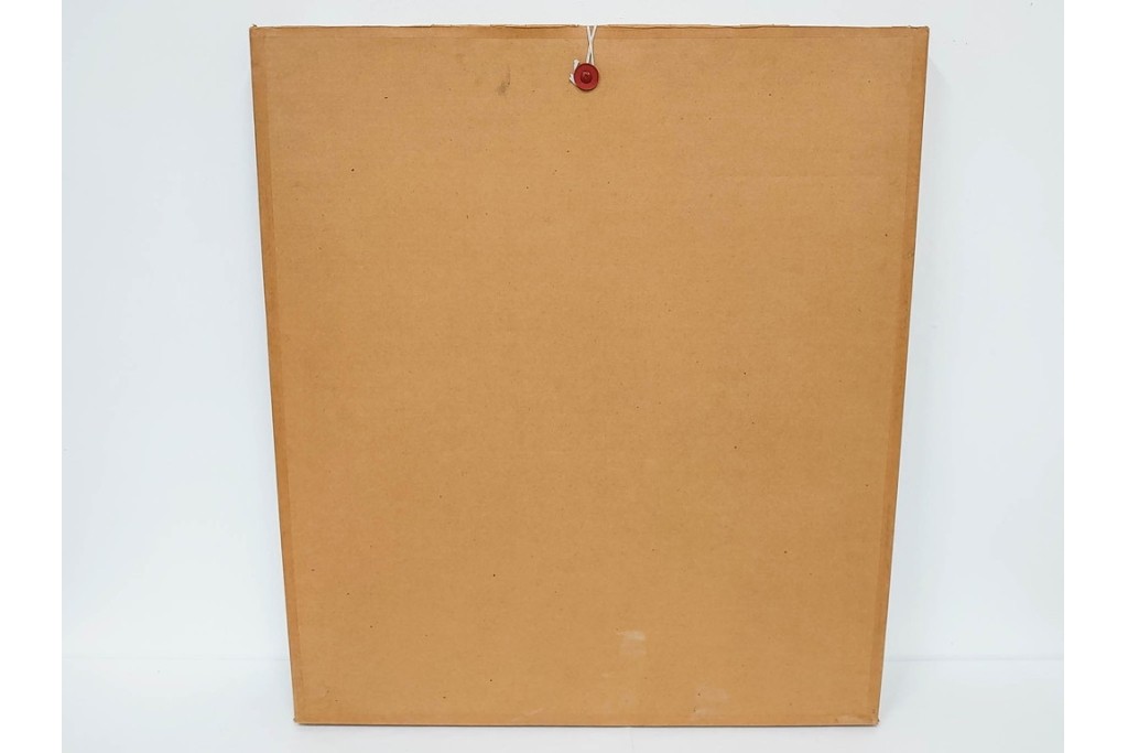 真作　サイン入り　1964年作　スタンリー・ウィリアム・ヘイター(Stanley William Hayter)　16/50　「Rapides(急流)」　穏やかな色彩の重なりが空間に彩りを添える銅版画　外箱付き　(R-084975)