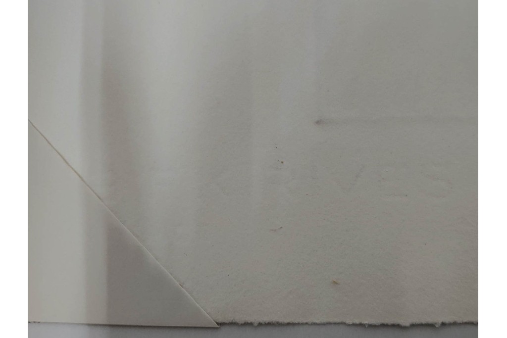 真作　サイン入り　1964年作　スタンリー・ウィリアム・ヘイター(Stanley William Hayter)　16/50　「Rapides(急流)」　穏やかな色彩の重なりが空間に彩りを添える銅版画　外箱付き　(R-084975)