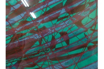 真作　サイン入り　1976年作　スタンリー・ウィリアム・ヘイター(Stanley William Hayter)　50/75　「Sea Serpent(シー・サーペント)」　深海のうねりを思わせる銅版画　外箱付き　(R-084977)　