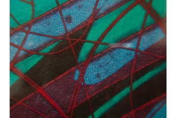 真作　サイン入り　1976年作　スタンリー・ウィリアム・ヘイター(Stanley William Hayter)　50/75　「Sea Serpent(シー・サーペント)」　深海のうねりを思わせる銅版画　外箱付き　(R-084977)　