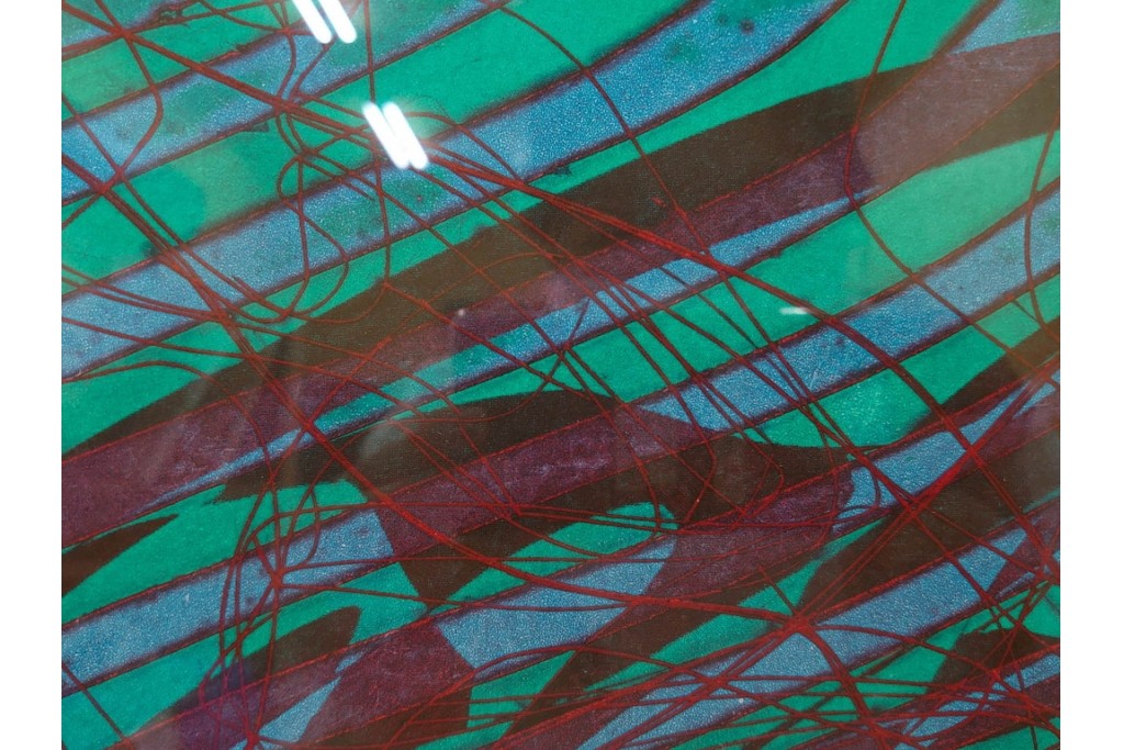 真作　サイン入り　1976年作　スタンリー・ウィリアム・ヘイター(Stanley William Hayter)　50/75　「Sea Serpent(シー・サーペント)」　深海のうねりを思わせる銅版画　外箱付き　(R-084977)　