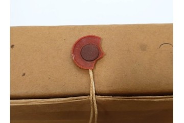 真作　サイン入り　1957年スタンリー・ウィリアム・ヘイター(Stanley William Hayter)作　「Combat Sous Marin」　銅板画　外箱付き　(R-084978)