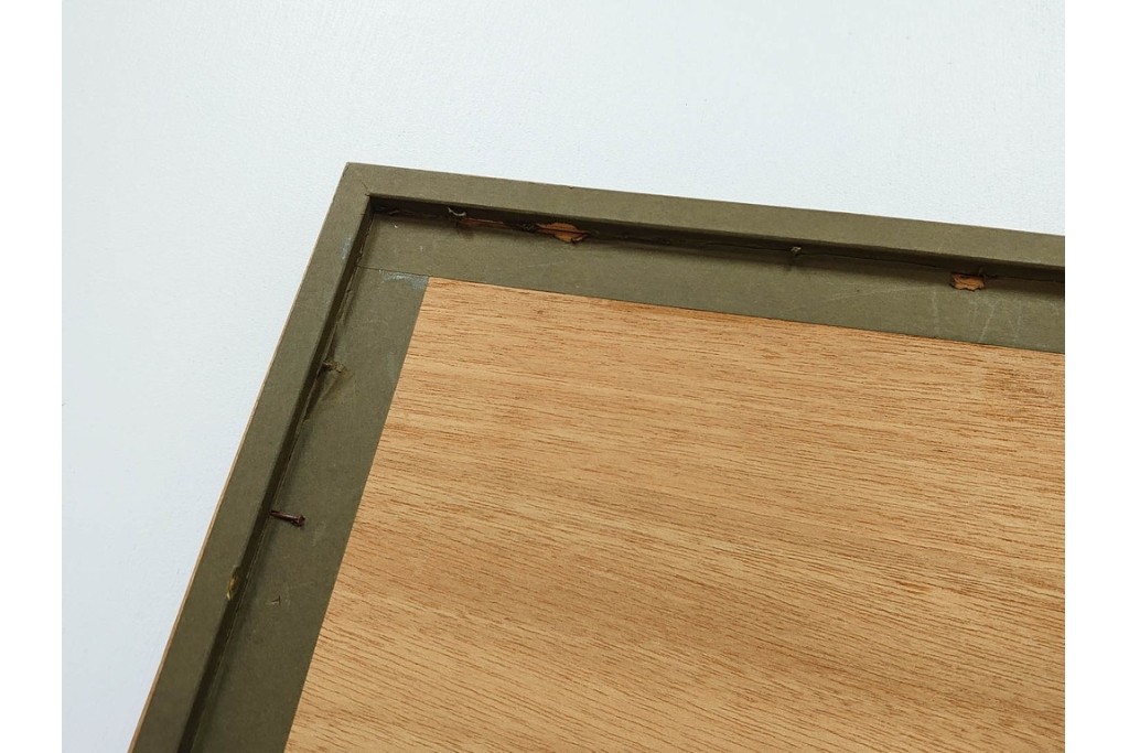 真作　サイン入り　1957年スタンリー・ウィリアム・ヘイター(Stanley William Hayter)作　「Combat Sous Marin」　銅板画　外箱付き　(R-084978)